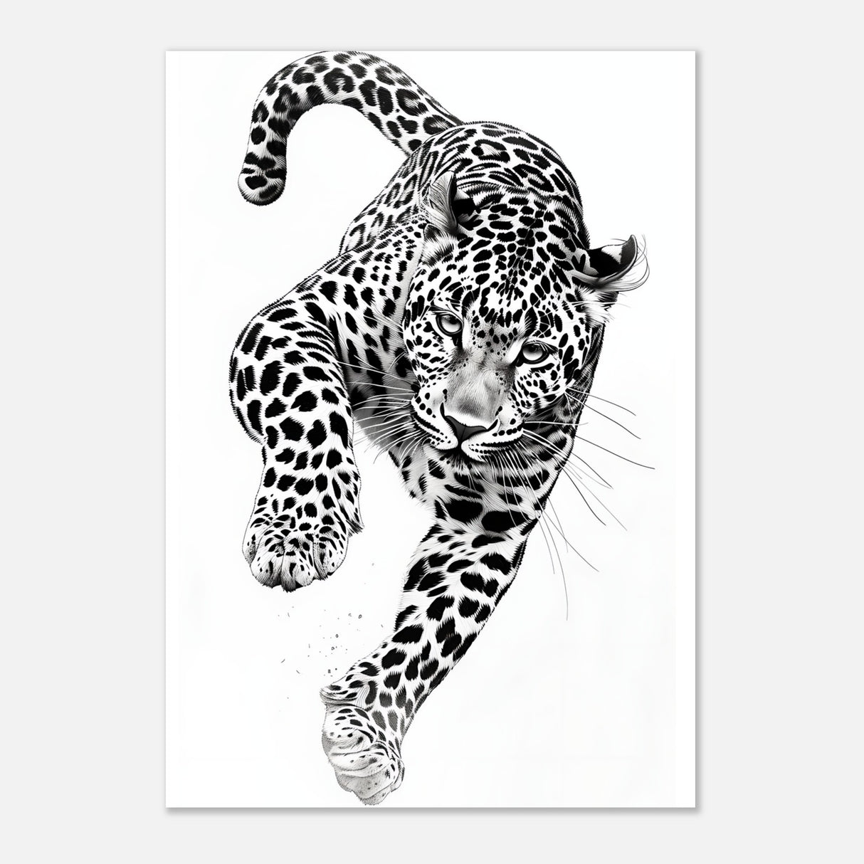  nature wall art wildlife leopard