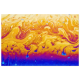 Lava Dreamscape â€“ Fluid Abstract Wall Art PrintFine Art Poster70x100 cm / 28x40â€³