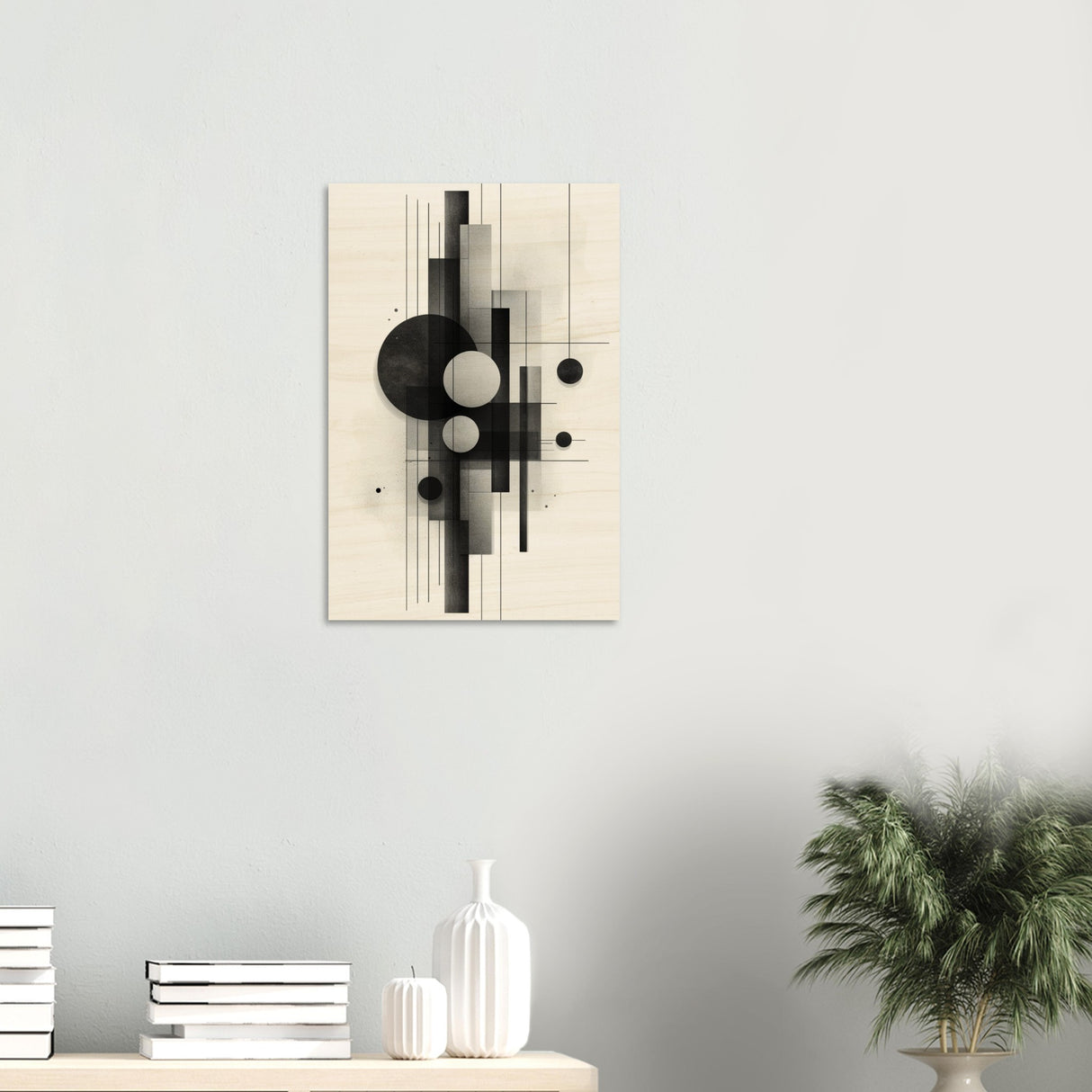da vinci minimalist modern wall art 1
