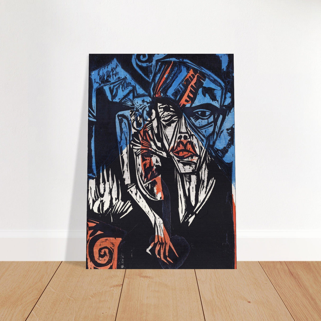 the agonies of love by ernst ludwig kirchner wall art print