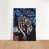 the agonies of love by ernst ludwig kirchner wall art print