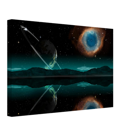 celestial reflections a portal beyond the stars wall art print50x75 cm / 20x30″Acrylic Print