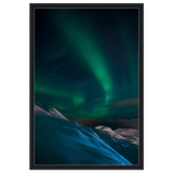 celestial veil dancing lights over arctic silence fine art photography northern lights wall art print70x100 cm / 28x40″Canvas
