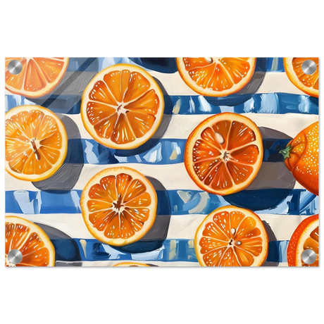 citrus splash wall art print70x100 cm / 28x40″Wood Prints