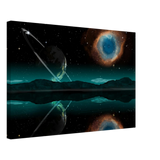 celestial reflections a portal beyond the stars wall art print60x90 cm / 24x36″Wood Prints