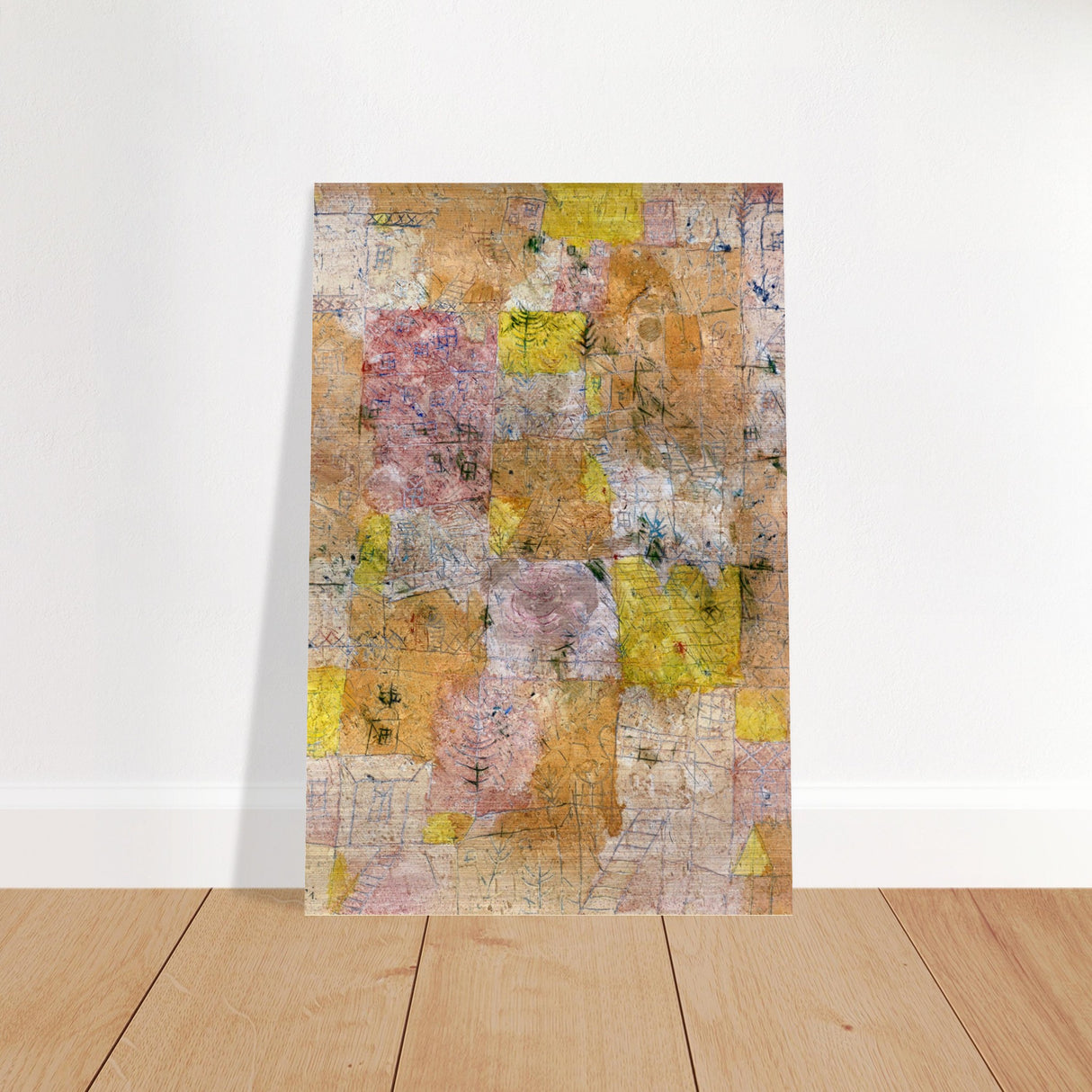 suburban idyll by paul klee
