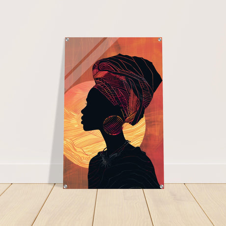  contemporary wall art print african theme