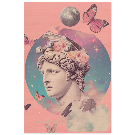 divine daydream neo classical cosmic reverie wall art print60x90 cm / 24x36″Fine Art Poster