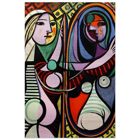 girl before a mirror by pablo picasso 1932