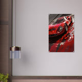 da vinci pop art wall art car 1