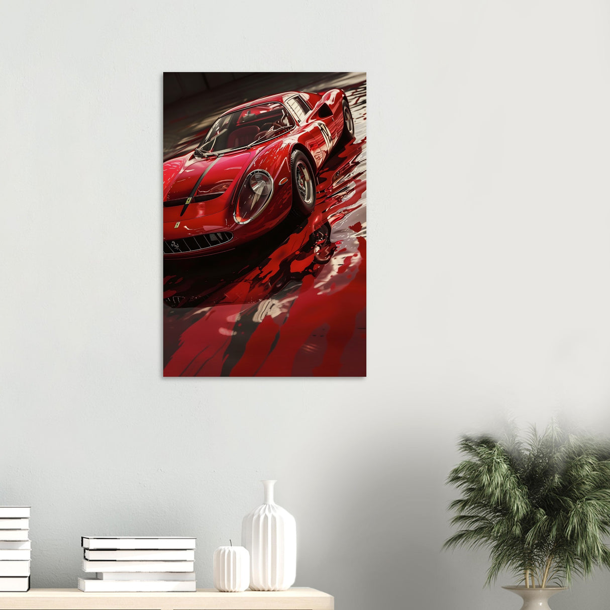 da vinci pop art wall art car 1