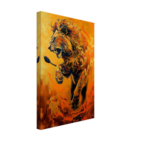  animal kingdom wall art wildlife lion