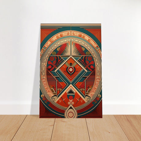 da vinci geometric modern art 1