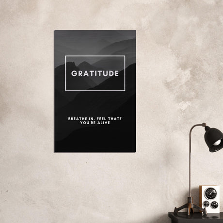  motivational wall art gratitude