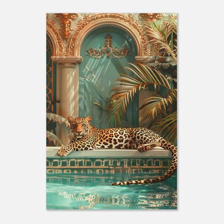  nature wall art wildlife leopard panthera