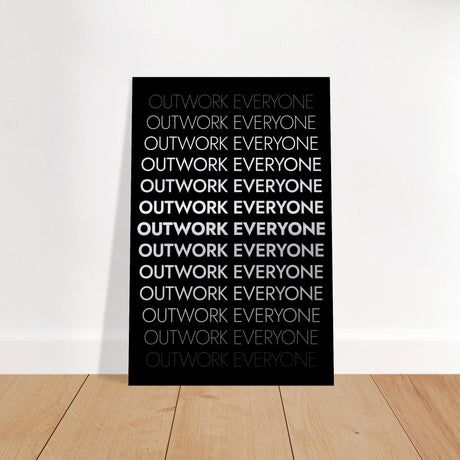da vinci motivational wall art outwork everyone