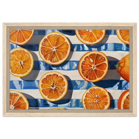 citrus splash wall art print40x60 cm / 16x24″Aluminum Print