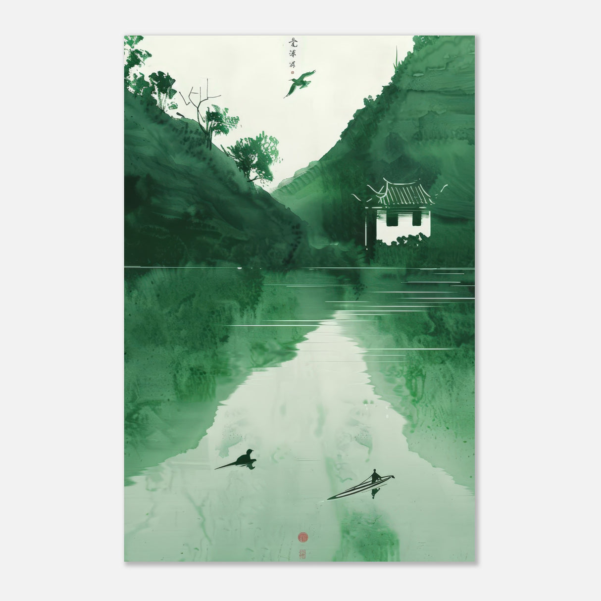  minimalist nature wall art japanese theme