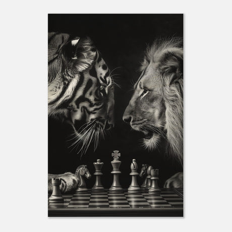  animal kingdom wall art wildlife lion tiger