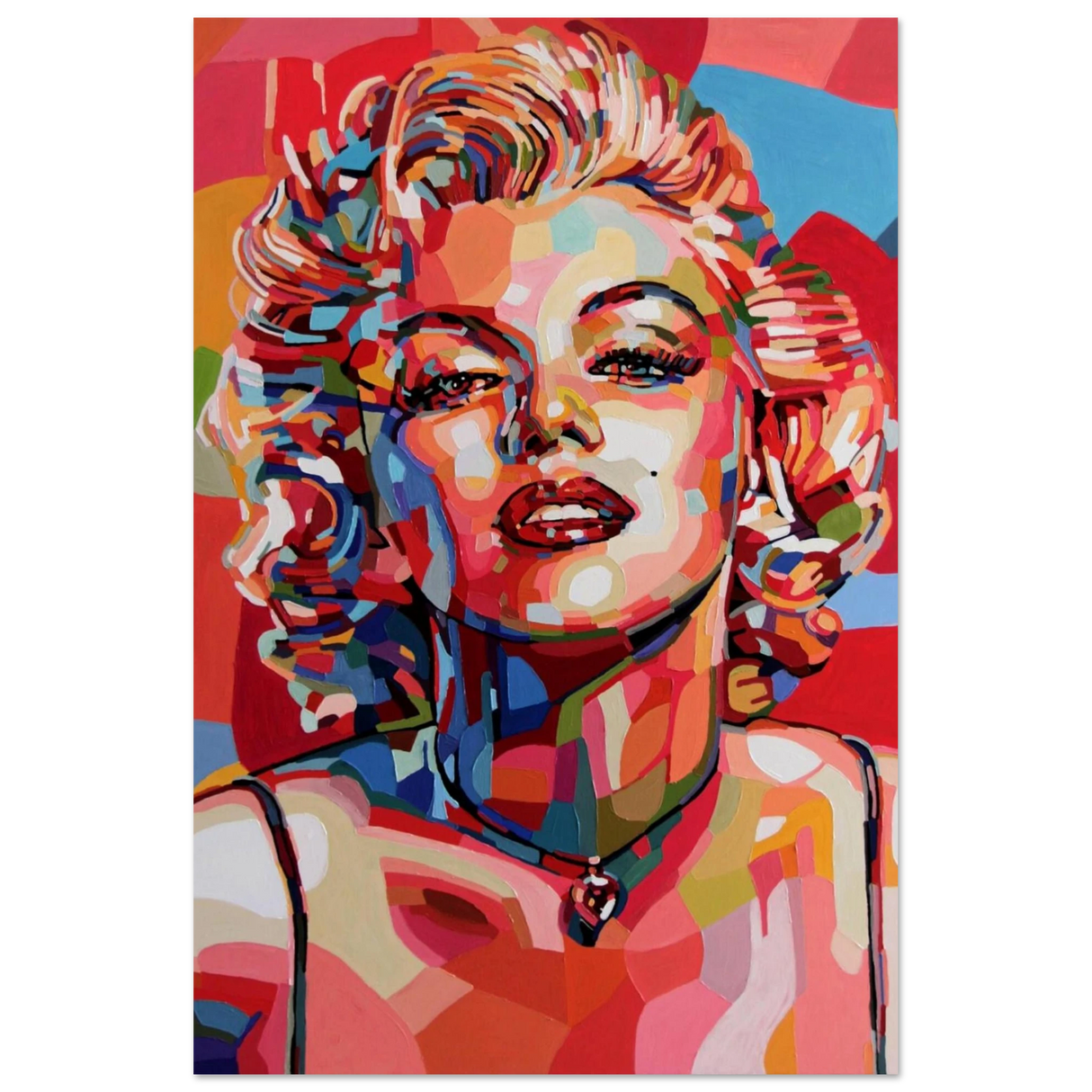 monroe mosaic wall art print60x90 cm / 24x36″Acrylic Print