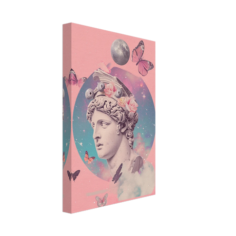 divine daydream neo classical cosmic reverie wall art print40x60 cm / 16x24″Canvas