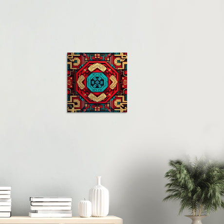 da vinci geometric modern art 6
