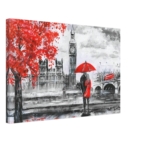 love in london rain romantic city escape wall art print50x75 cm / 20x30″Acrylic Print