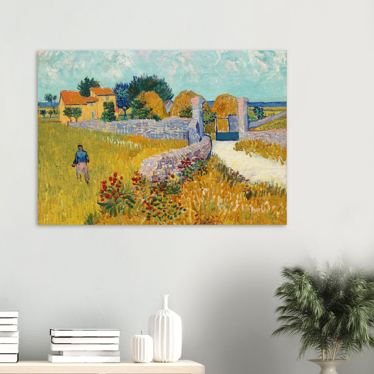 farmhouse in provence by vincent van gogh 1888