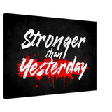 da vinci motivational wall art stronger