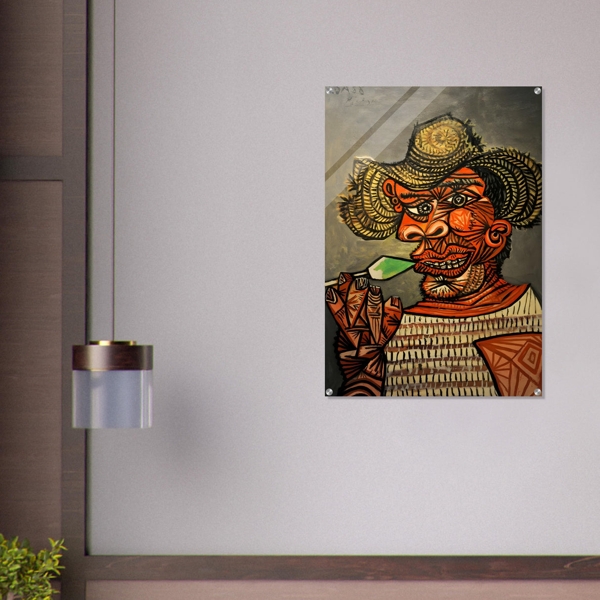 man with a lollipop by pablo picasso