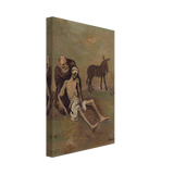 The Good Samaritan by CypriÃ¡n MajernÃ­k â€“ Expressionist Biblical Wall Art PrintCanvas70x100 cm / 28x40â€³