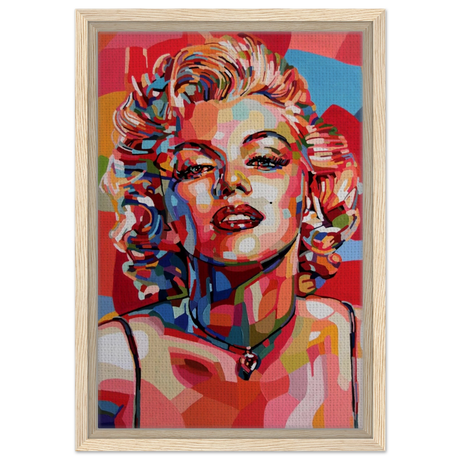 monroe mosaic wall art print50x75 cm / 20x30″Wood Prints