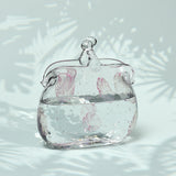 Handcrafted Glass Handbag Vase – Creative Light Luxury Home Décor