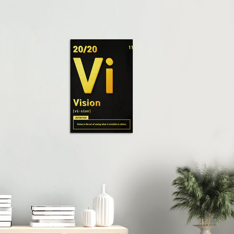 da vinci motivational wall art vision