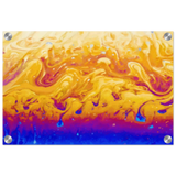 Lava Dreamscape â€“ Fluid Abstract Wall Art PrintFine Art Poster40x60 cm / 16x24â€³