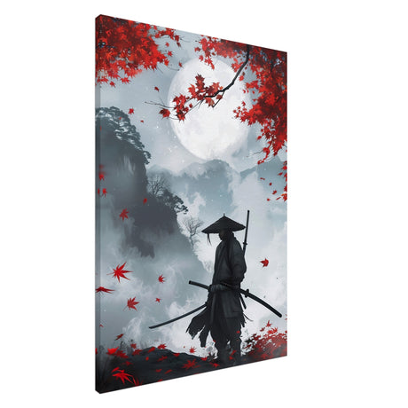  pop art wall art print japanese samurai 1