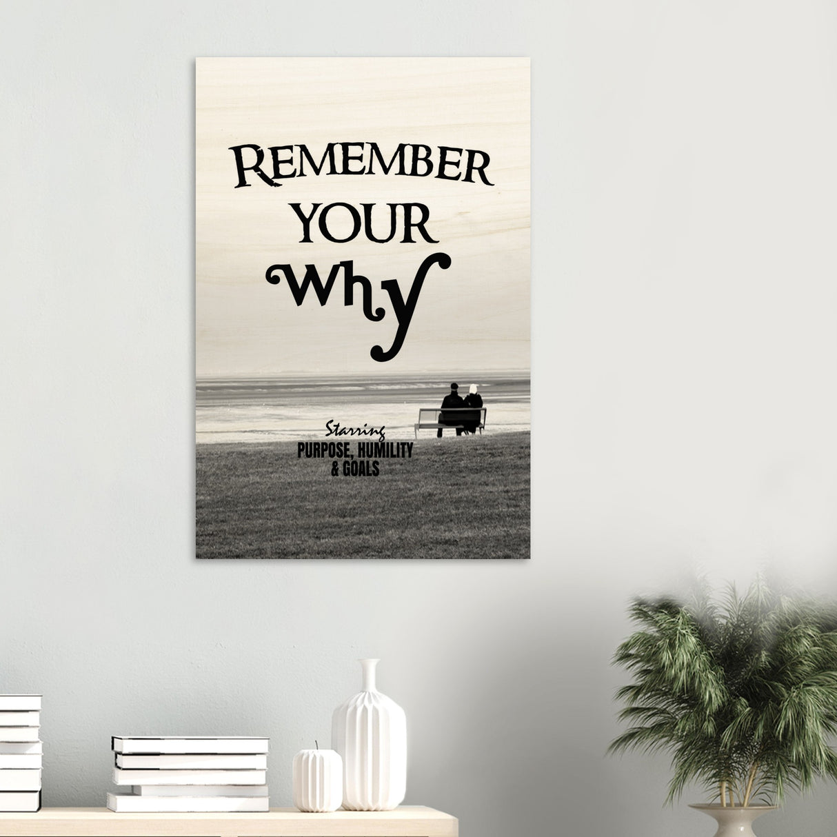 da vinci motivational wall art your why