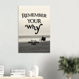 da vinci motivational wall art your why