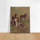 The Good Samaritan by CypriÃ¡n MajernÃ­k â€“ Expressionist Biblical Wall Art PrintFine Art Poster50x70 cm / 20x28â€³