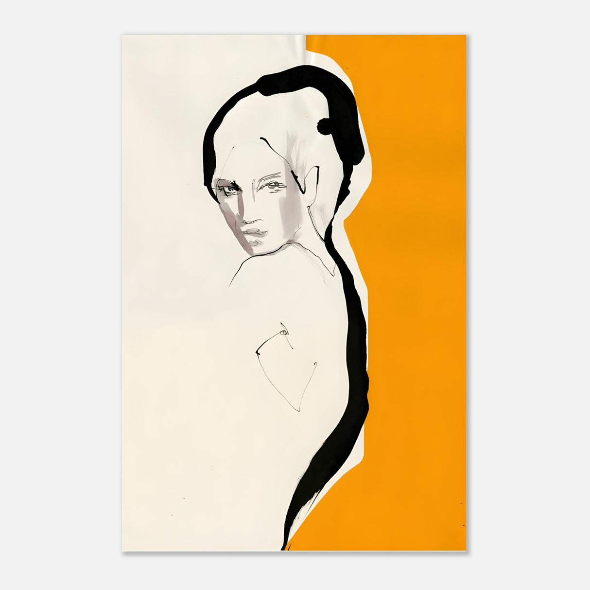 da vinci minimalist modern wall art 3
