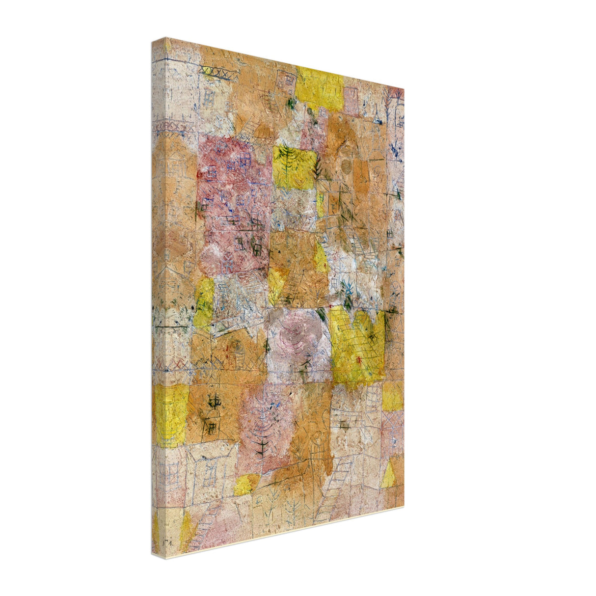 suburban idyll by paul klee