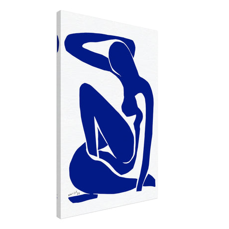 the blue lady by henri matisse