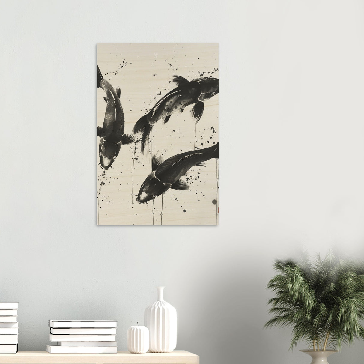 da vinci minimalist wall art