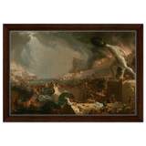 the course of empire destruction by thomas cole classic historical art print40x60 cm / 16x24″Acrylic Print