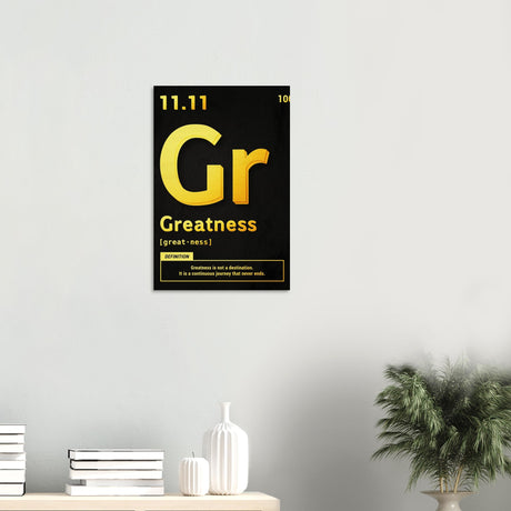 da vinci motivational wall art greatness