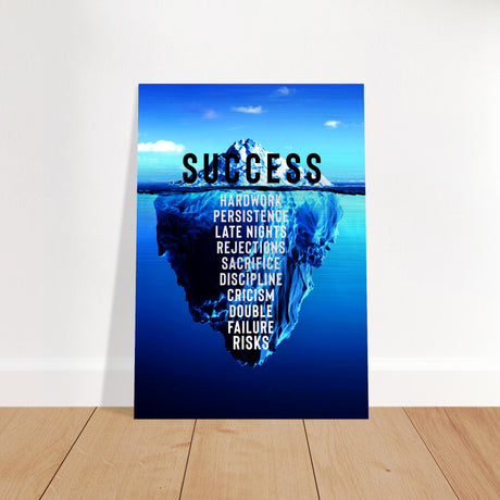 da vinci motivational wall art success 3