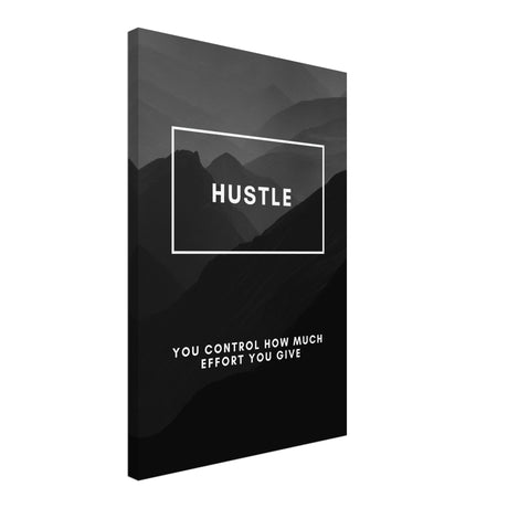  motivational wall art hustle 1