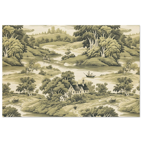 whispers of the countryside vintage scenic wall art print60x90 cm / 24x36″Fine Art Poster