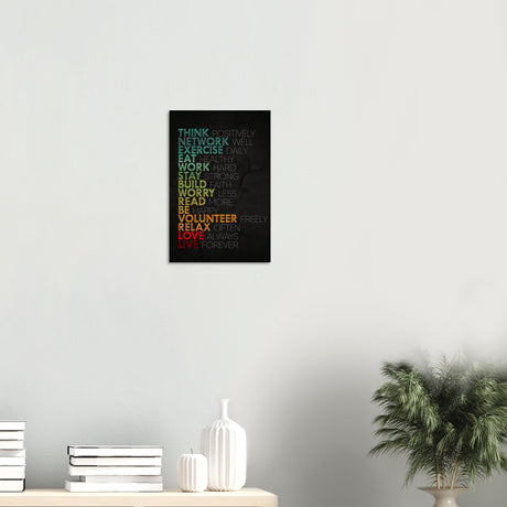 da vinci motivational wall art think