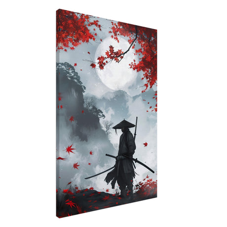  pop art wall art print japanese samurai 1